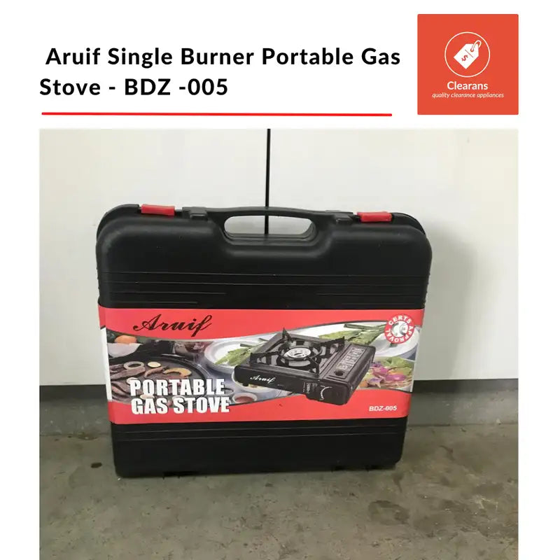 Aruif Portable Single Burner Gas Stove - Comes With Gas