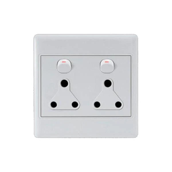 Double Plug 4X4 White