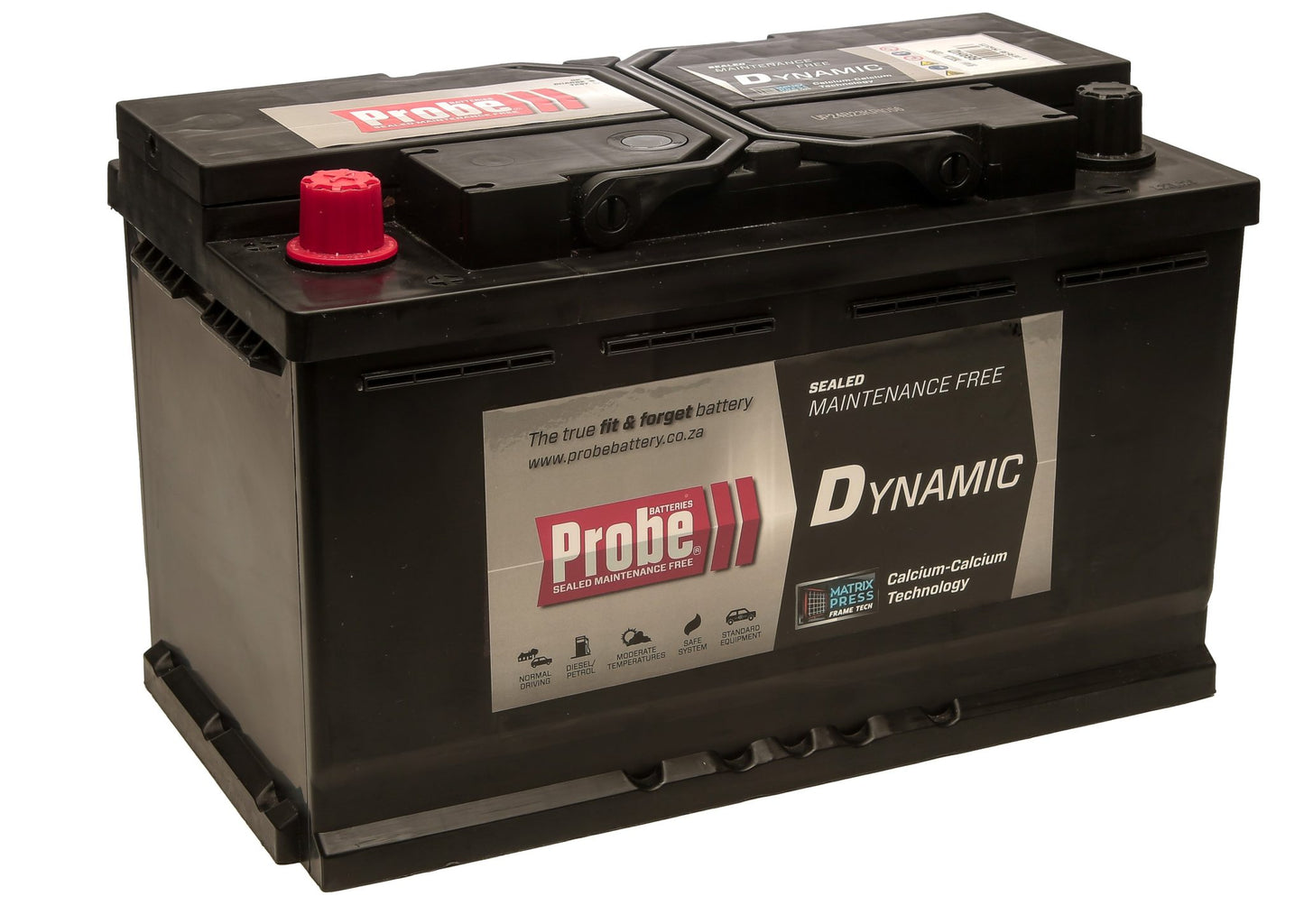 PROBE BATTERY 669D 24 MONTH GARANTEE 80AH 800CCA+LH B13 L4 DYNAMIC