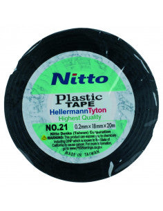 Insulation tape NITTO black 18mmx20m