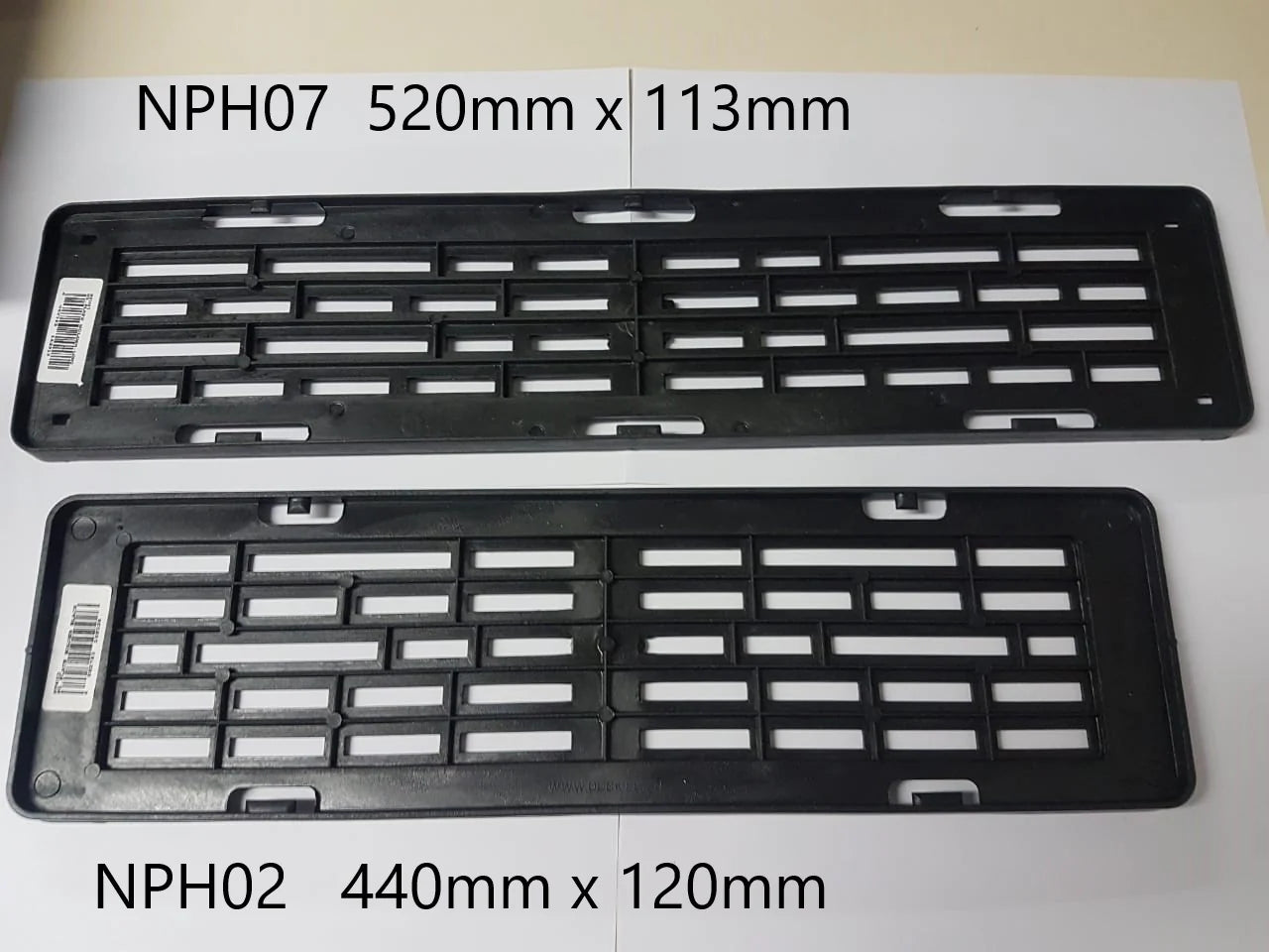 NUMBER PLATE HOLDER - 440MM X 120MM SKU: