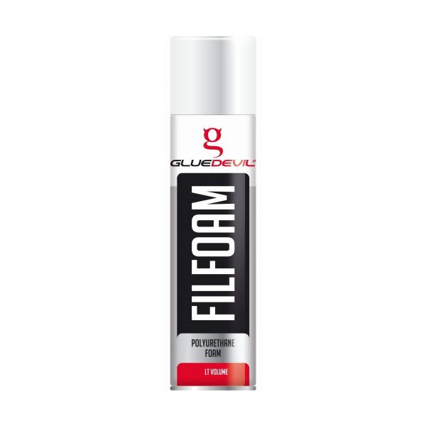 Glue Devil PU Filler Foam 250ml Spray Tin SKU: GD-00-PUFOAM6709
