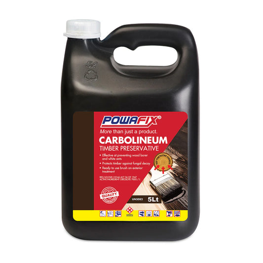 Powafix Carbolineum Wood Preservative Black 5 L